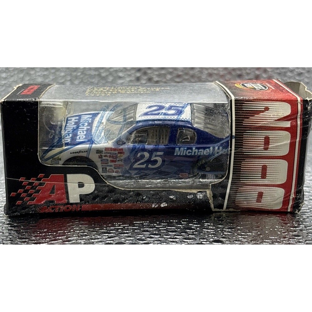 Signed Jerry Nadeau #25 Michael Holigan 2000 Monte Carlo NASCAR diecast.